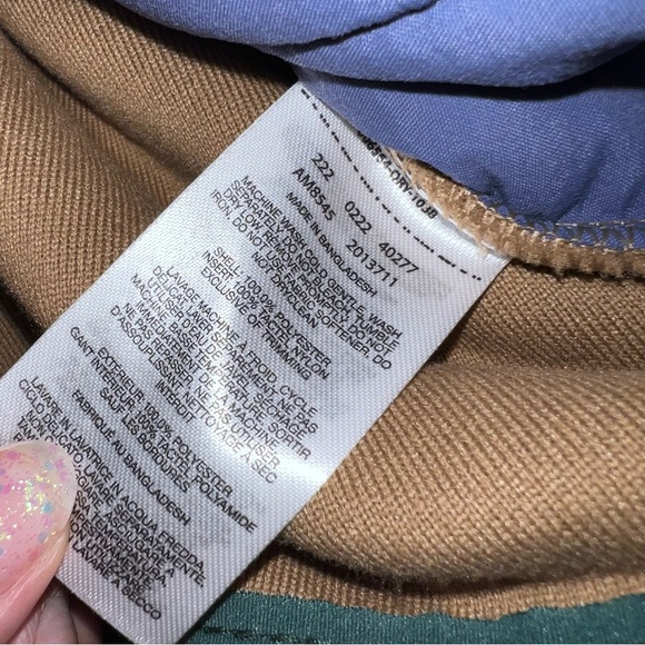 Columbia Vest Men's Small Helvetia Jacket Sherpa Fleece Brown Tan C5 - Picture 5 of 8